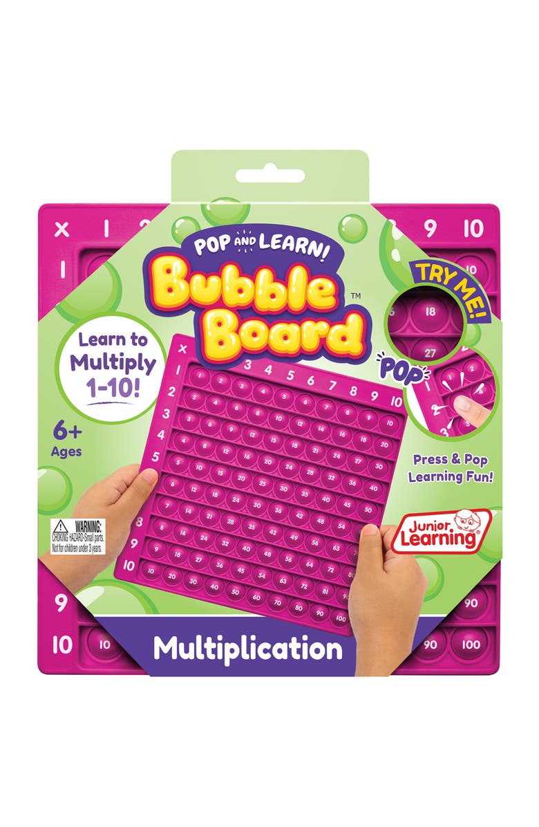 Pop
Learn Bubble Board Multiplication Pop and Learn Bubble Board, Main, color, Multicolored