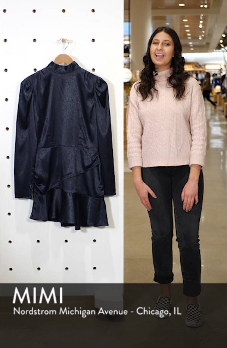 Ruffle Hem Minidress, sales video thumbnail