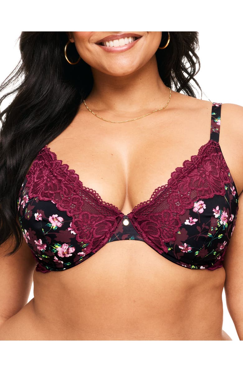 Adore Me Aleena Unlined Plunge Bra, Main, color,