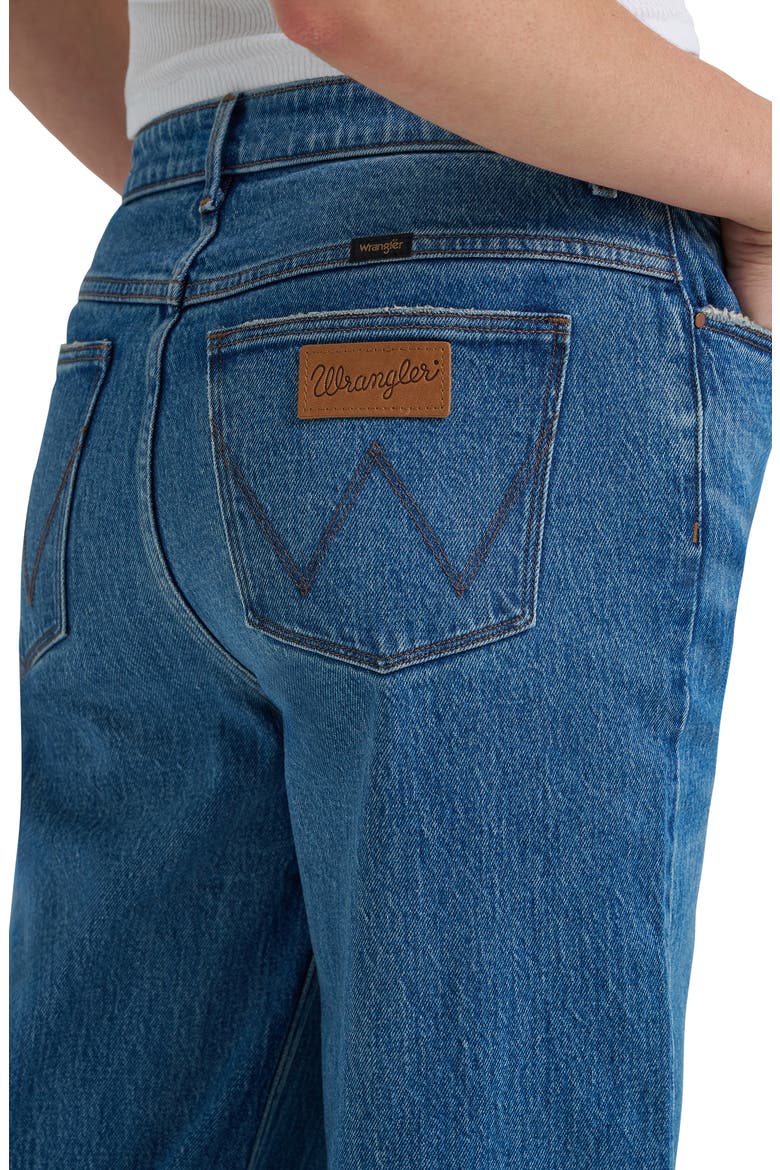 Western High Waist Wide Leg Jeans, Alternate, color, SPARROW