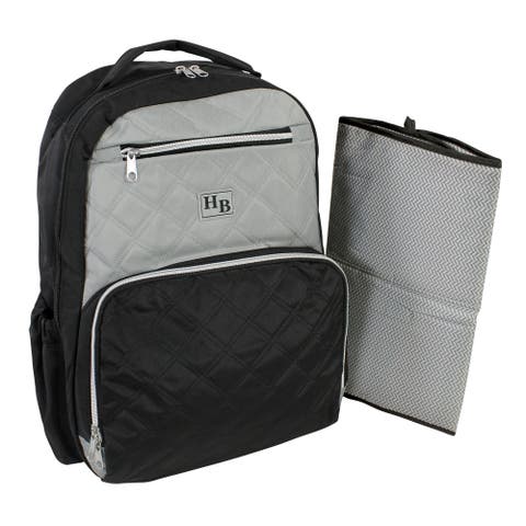 Premium Diaper Bag Backpack and Changing Pad (Baby)