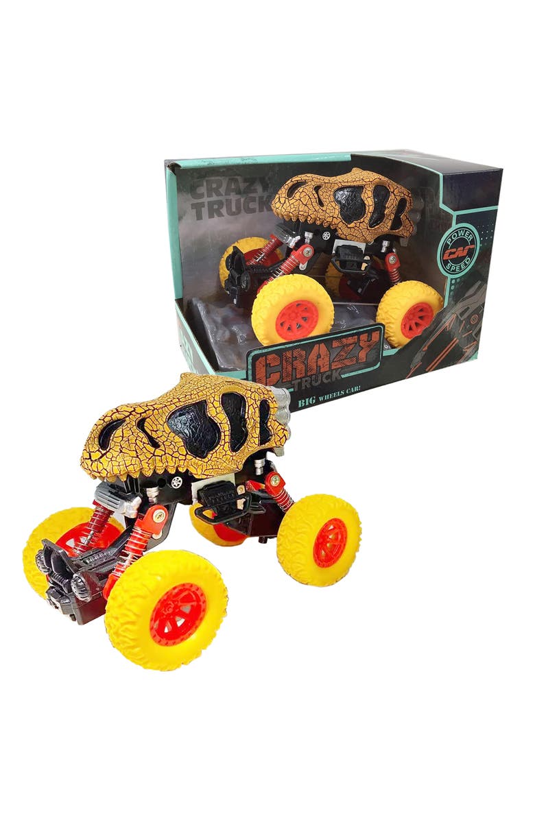 THIN AIR BRANDS Dinosaur Monster Truck 4.5", Alternate, color, Multicolored