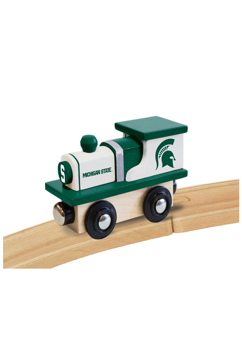 Michigan State Spartans Toy Train Engine, Alternate, color, Multicolor