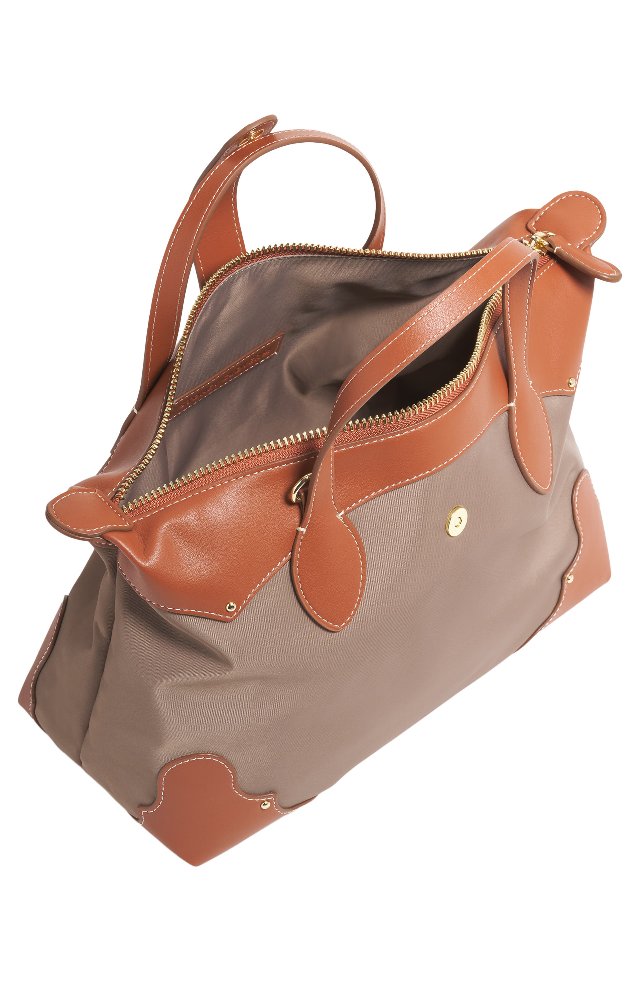 Stoney Clover Lane Pouchette Nylon Crossbody Bag, Alternate, color, Willow