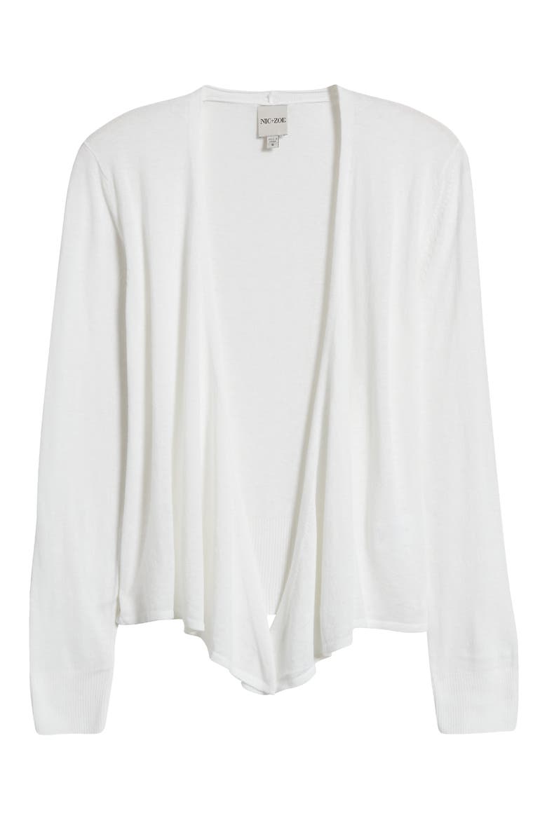 All Year 4-Way Convertible Cardigan, Alternate, color, PAPER WHITE