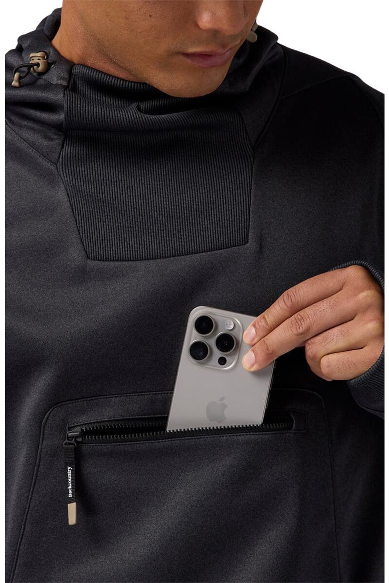 Meltdown Water-Resistant Hoodie - Men's, Alternate, color, Black Heather