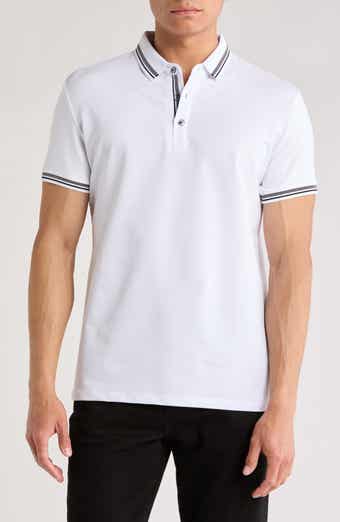 T.R. PREMIUM Slim Fit Stretch Cotton Knit Polo