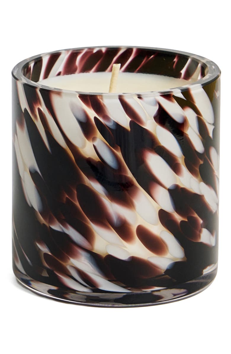 Lafco Saffron Sandalwood Classic Candle, Main, color, Black