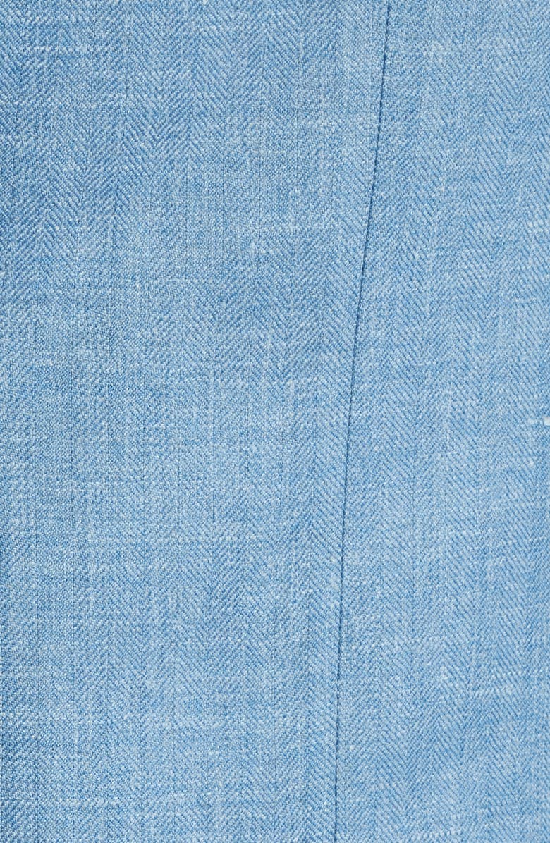 Jack Victor Marcus Peak Lapel Sport Coat, Alternate, color, Light Blue