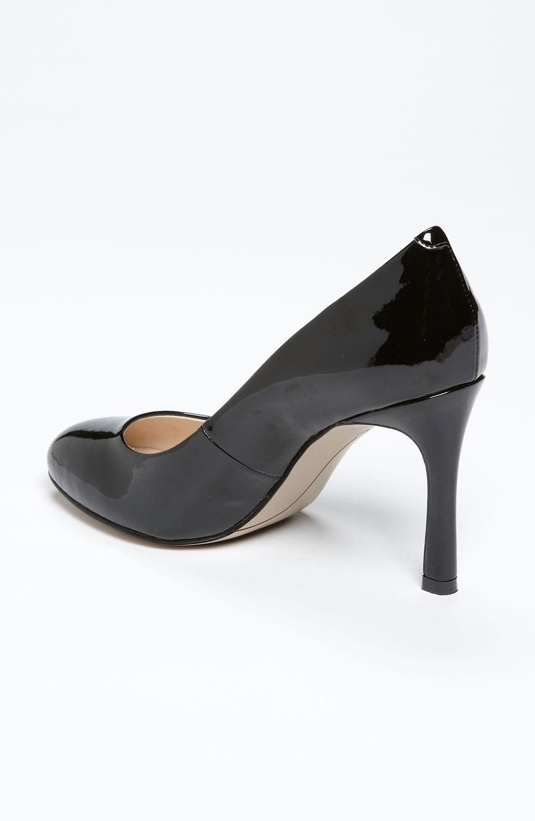 'Drusilla' Pump, Alternate, color, BLACK PATENT