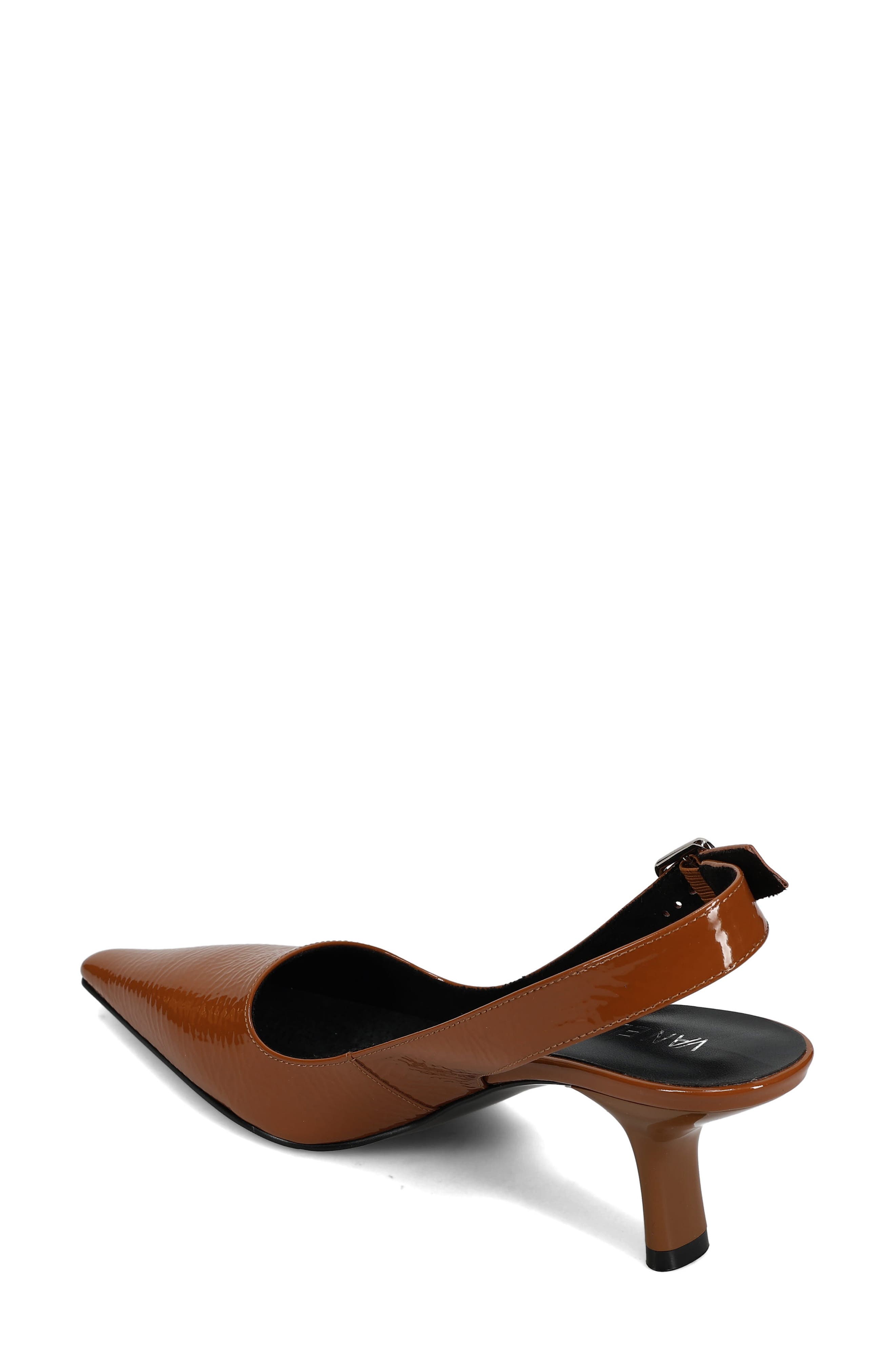 Patti Leather Slingback Pump, Alternate, color, CUOIO