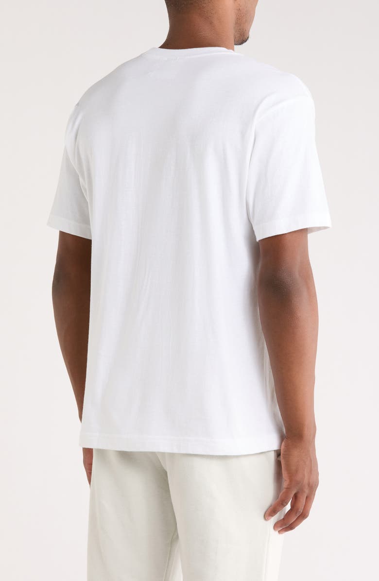 adidas Old English Cotton Graphic T-Shirt, Alternate, color, White