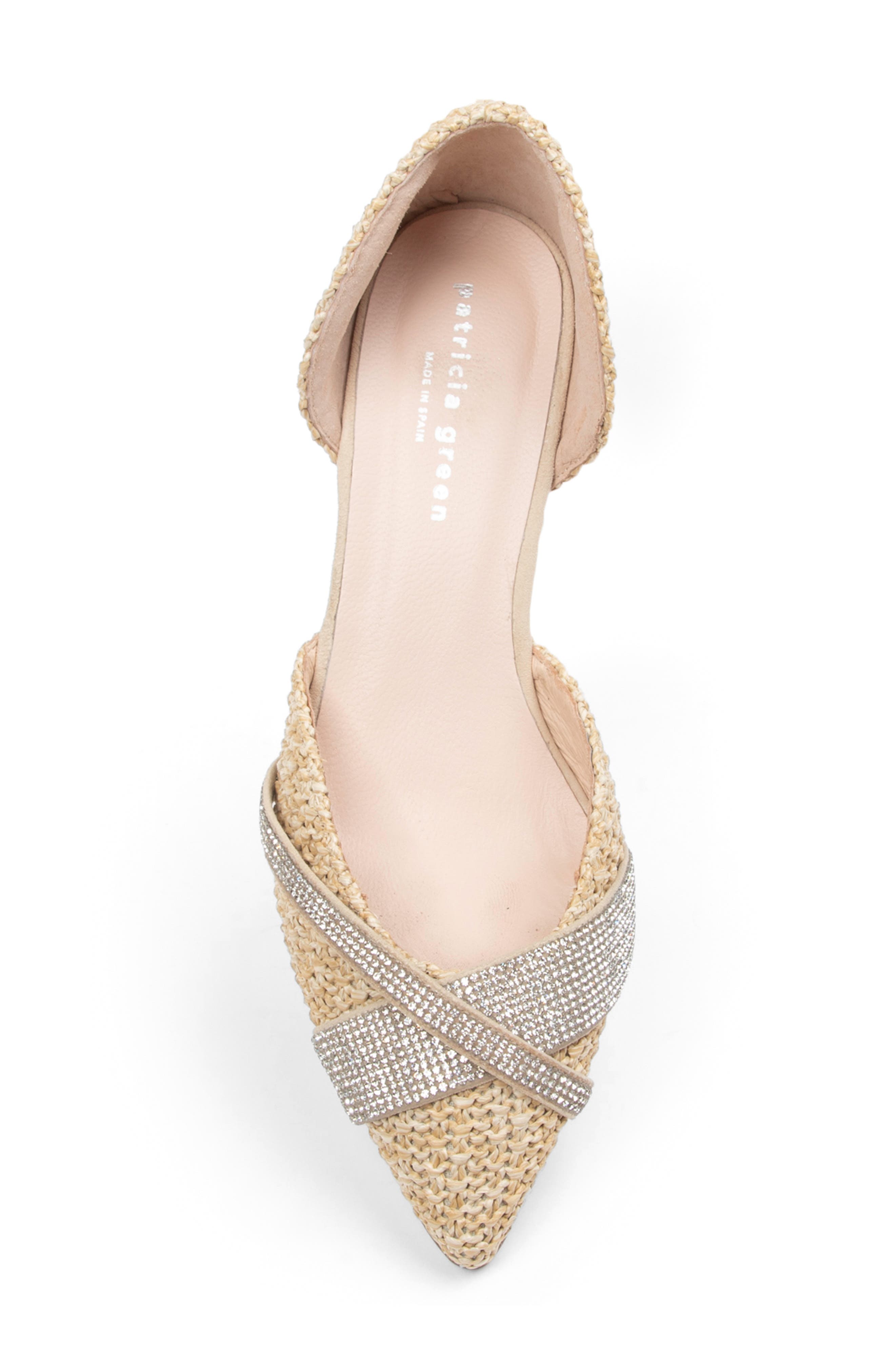 Milan d'Orsay Pump, Alternate, color, NATURAL RAFFIA