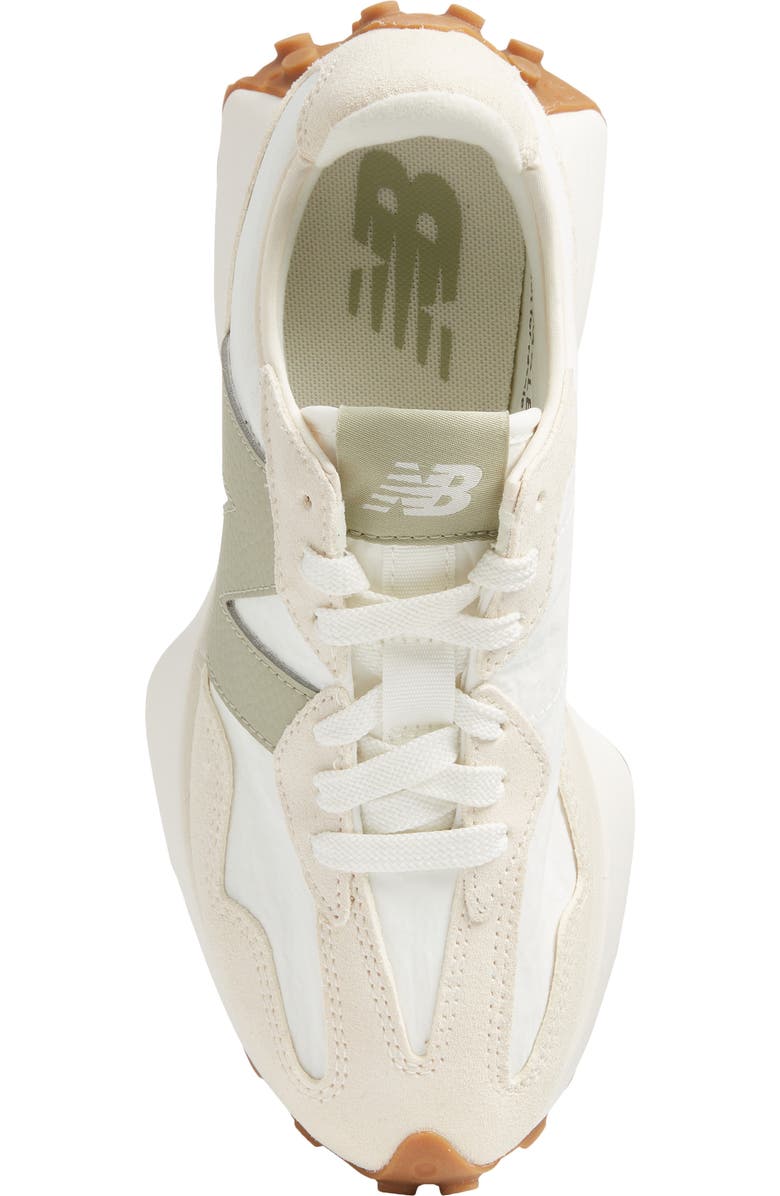 New Balance 327 Sneaker, Alternate, color, Linen/ Olivine