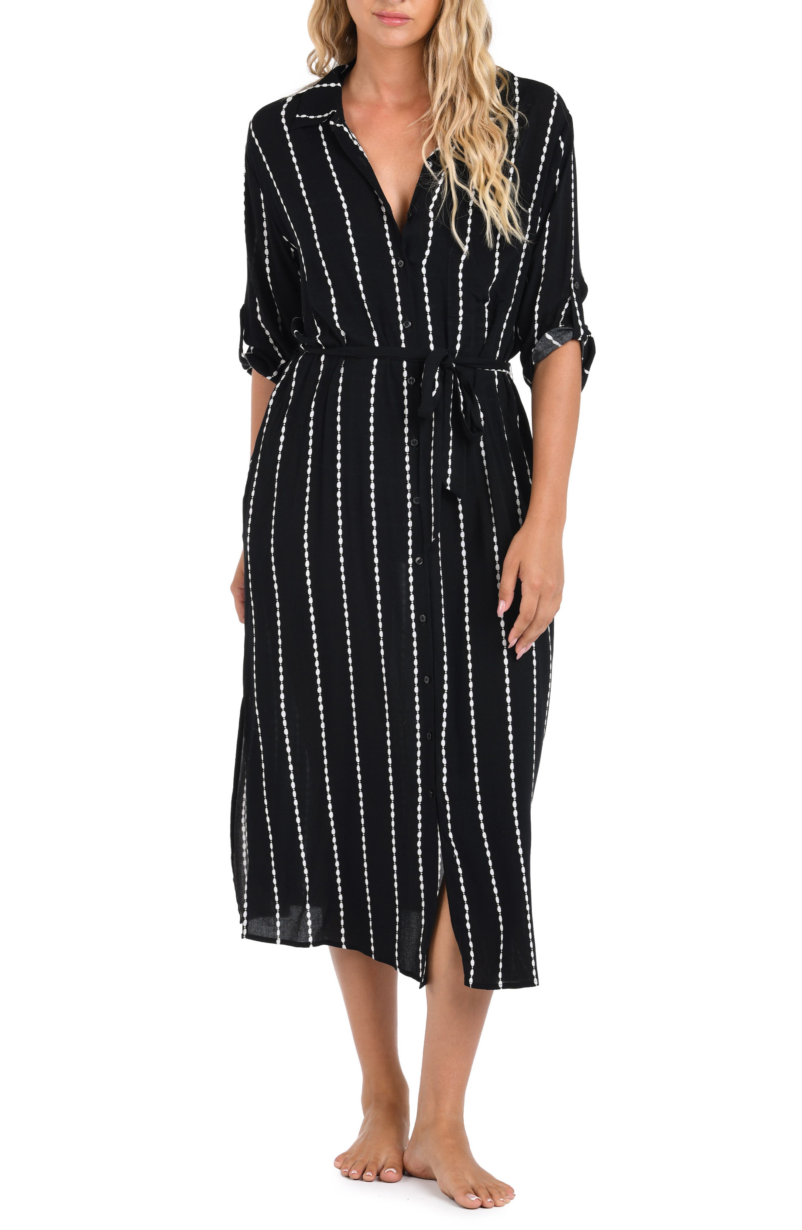 midi length swim cover up