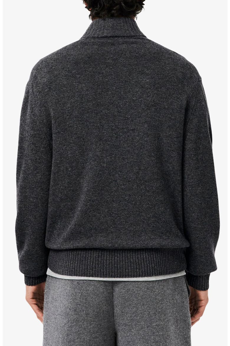 Classic Fit Wool Quarter Zip Sweater, Alternate, color, PITCH CHINE