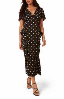 Nobody's Child Lyndsey Spot Midi Dress