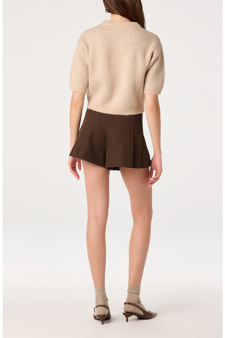Colette Landscape Crewneck Sweater, Alternate, color, OATMEAL