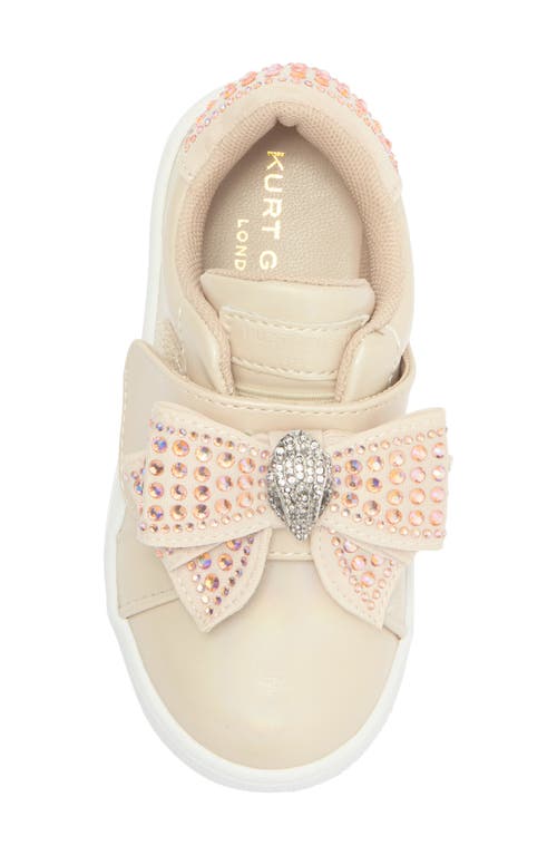 KURT GEIGER KURT GEIGER LONDON KIDS' MINI LANEY BOW SNEAKER