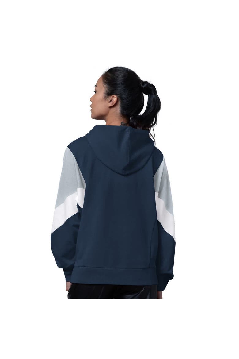 Women's Starter Navy Dallas Cowboys Scrimmage Hoodie, Alternate, color, Navy