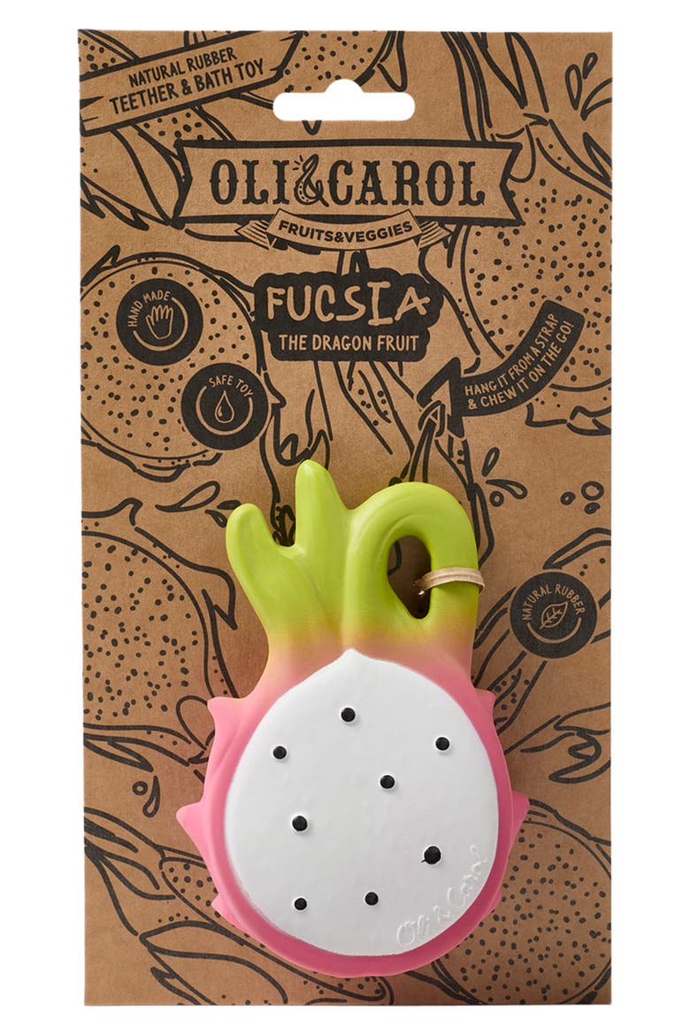 Dragonfruit Teether, Alternate, color, NO COLOR