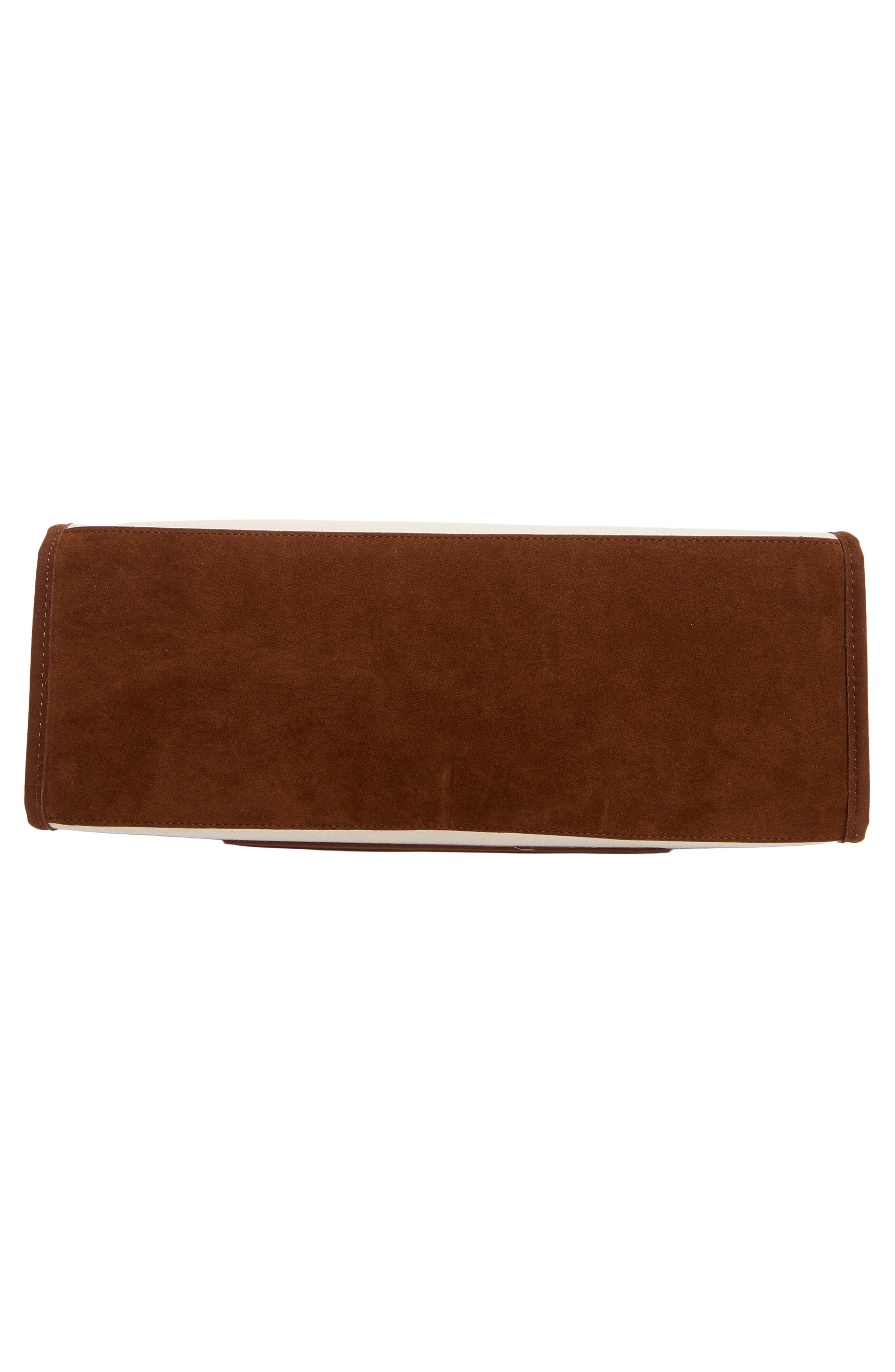 Canvas Tote Bag, Alternate, color, NATURAL CHOCOLATE