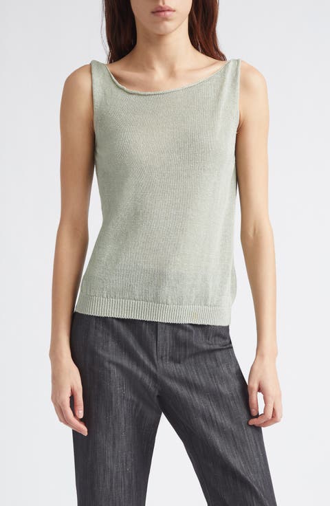 Lotti Sleeveless Hemp Sweater
