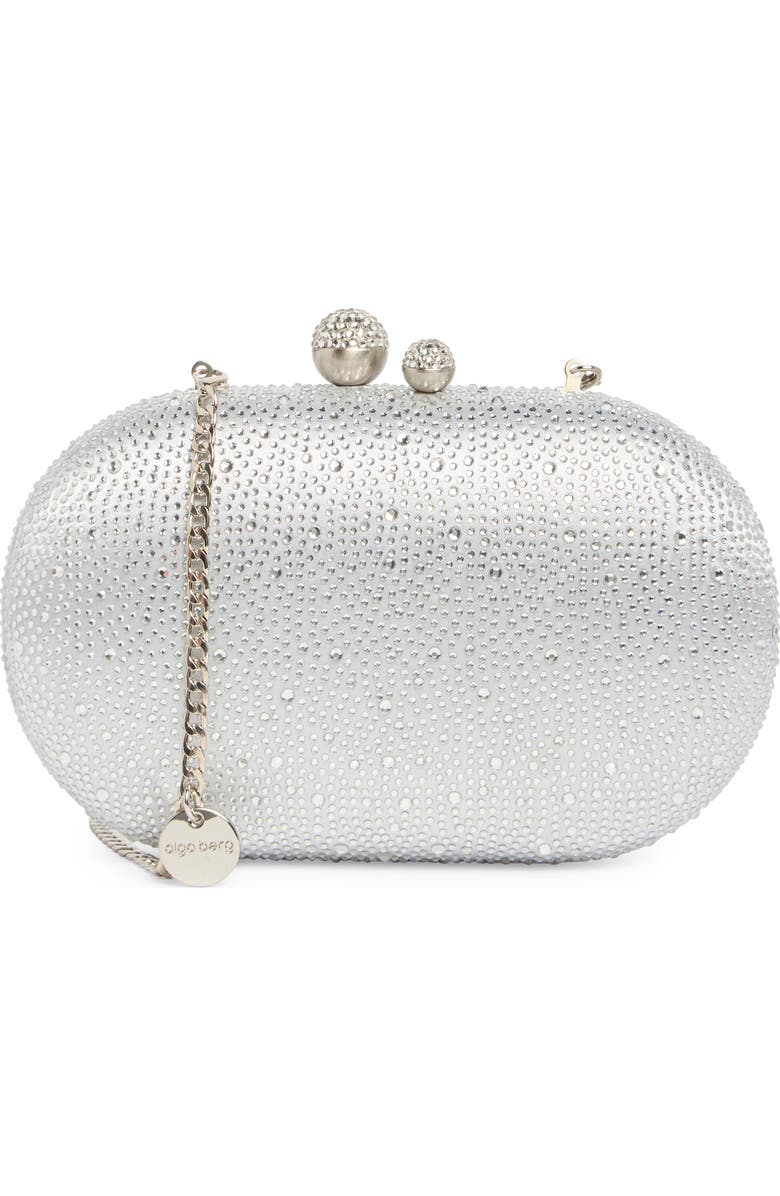 Olga Berg Bentley Hotfix Clutch, Main, color,