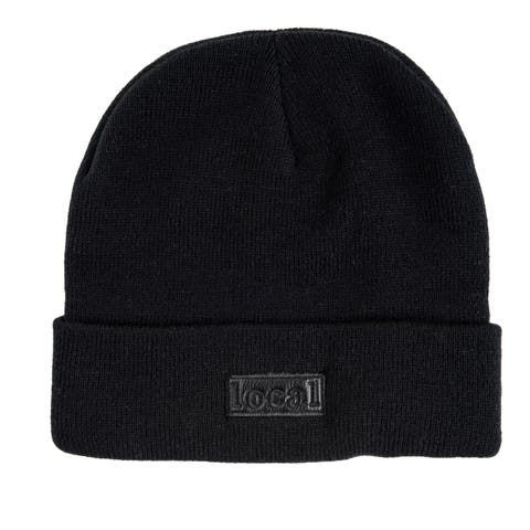 Local Beanie Acrylic Black
