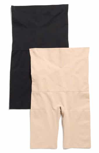 SKINNY GIRL 2-Pack Seamless Double Layer High Waist Long Leg Shaping Shorts