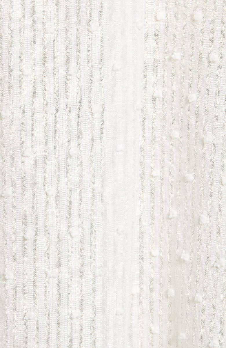 Alex Mill Stevie Swiss Dot Tunic Shirt, Alternate, color, 