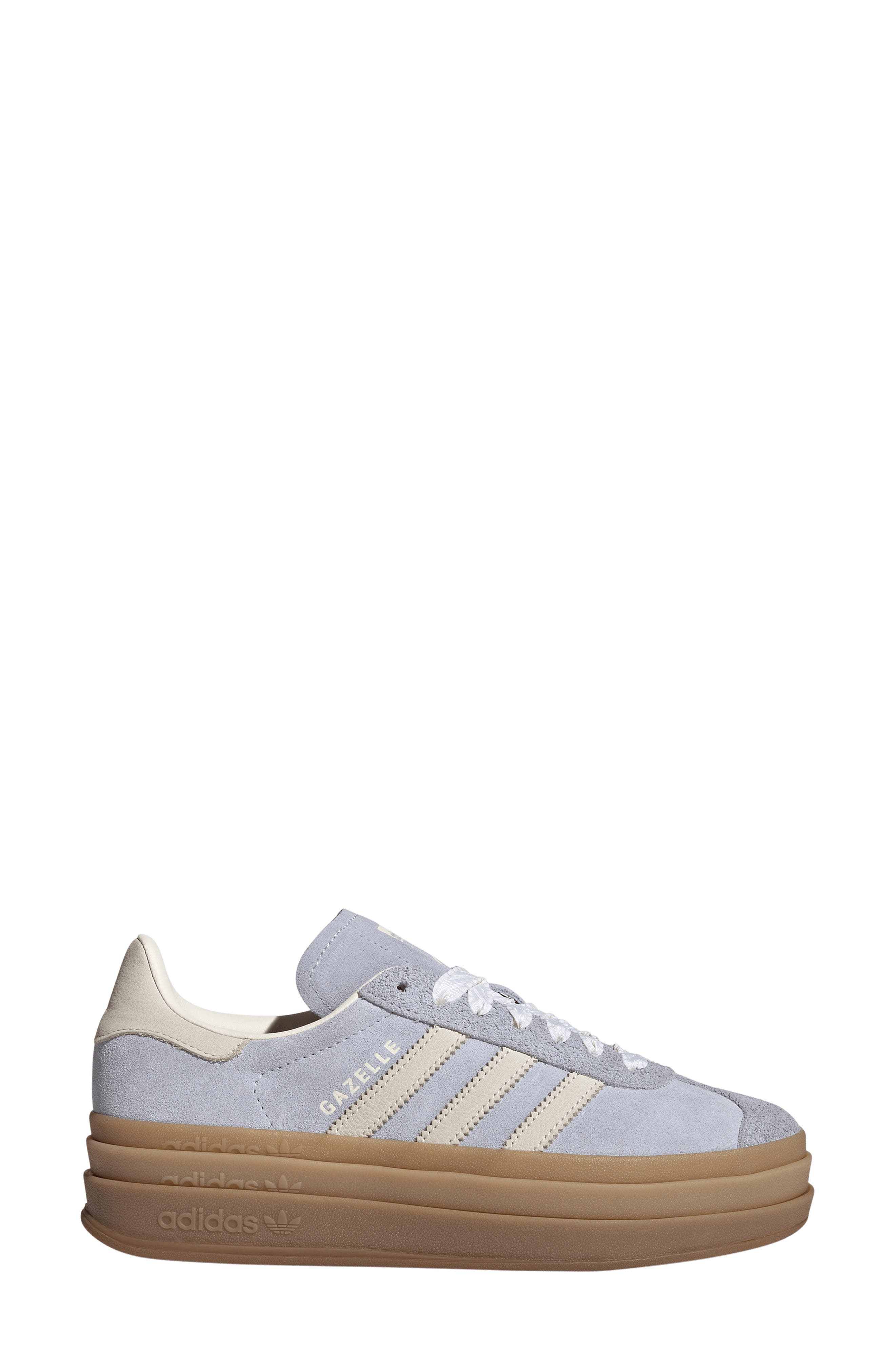 Gazelle Bold Platform Sneaker, Alternate, color, CRYSTAL SKY/ PEARL/ ICE GOLD