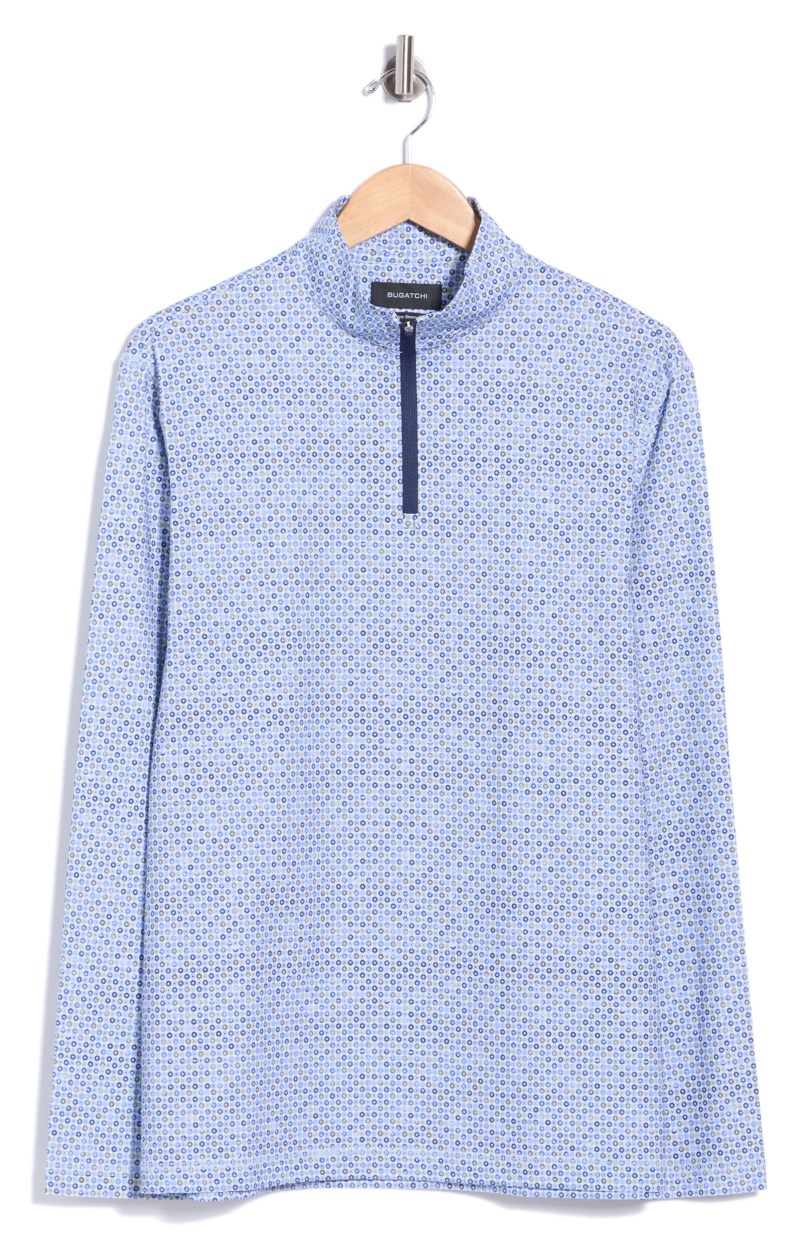 Anthony OoohCotton® Print Quarter Zip Pullover