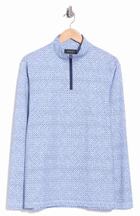 Anthony OoohCotton® Print Quarter Zip Pullover