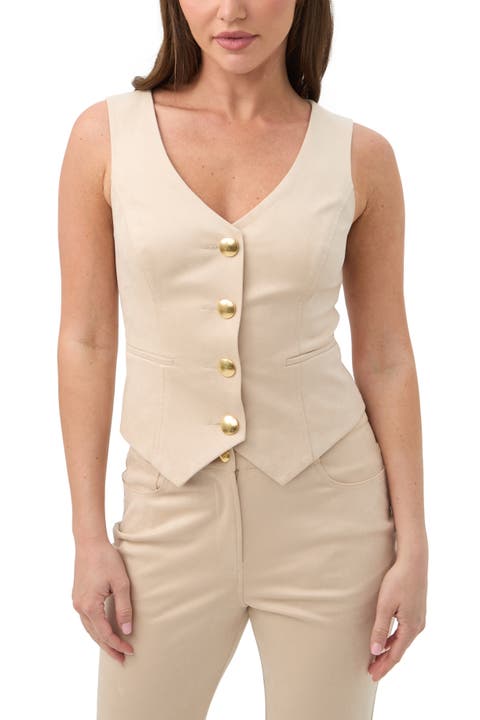 Kofi 2 Faux Suede Vest