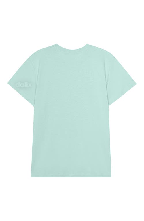 Dalix Womens Bow Lightweight Everyday Tee In Blue