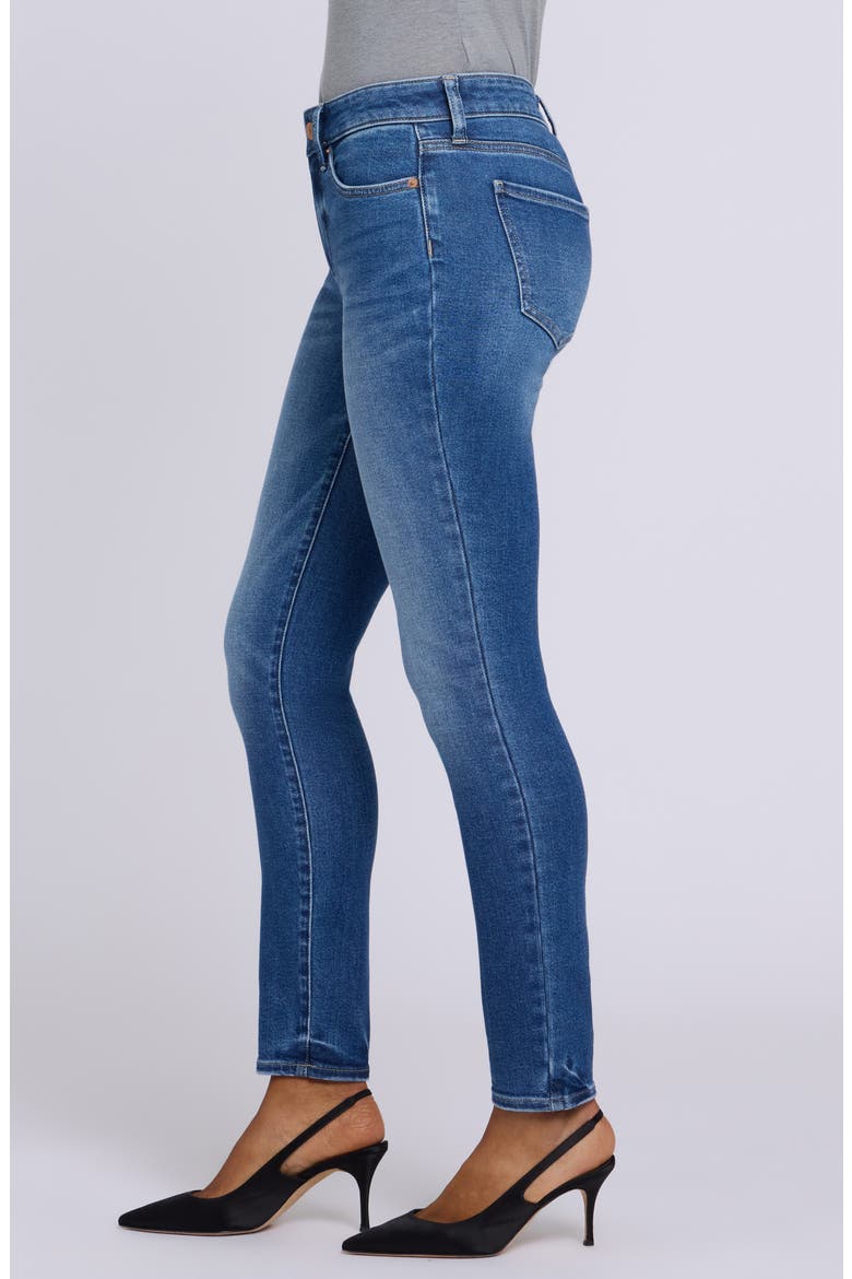 Ami Skinny Jeans, Alternate, color, ANTHURIUM