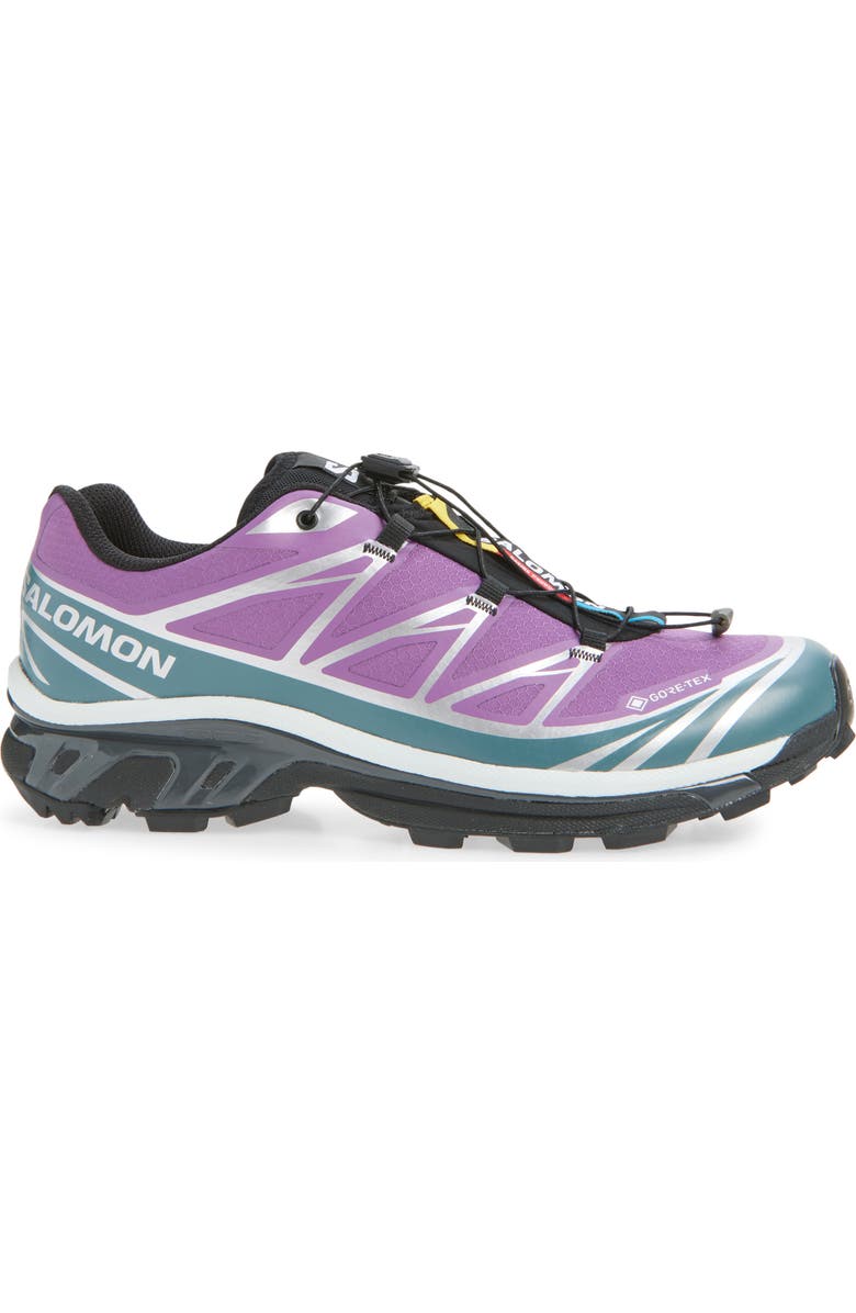 Salomon XT-6 Gore-Tex<sup>®</sup> Waterproof Sneaker, Alternate, color, Concord Grape/ Stormy Weather
