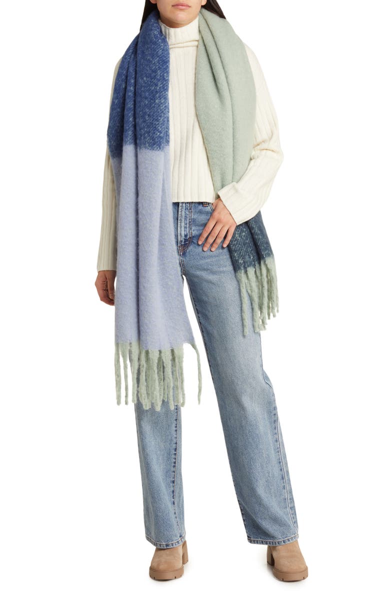Treasure & Bond Colorblock Blanket Scarf Nordstrom