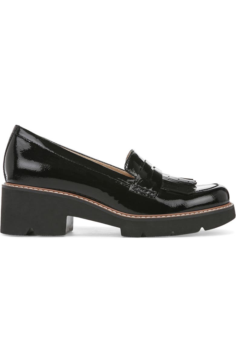Naturalizer Darcy Fringe Leather Loafer, Alternate, color,