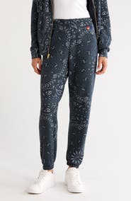 Aviator Nation Bandana Print Sweatpants