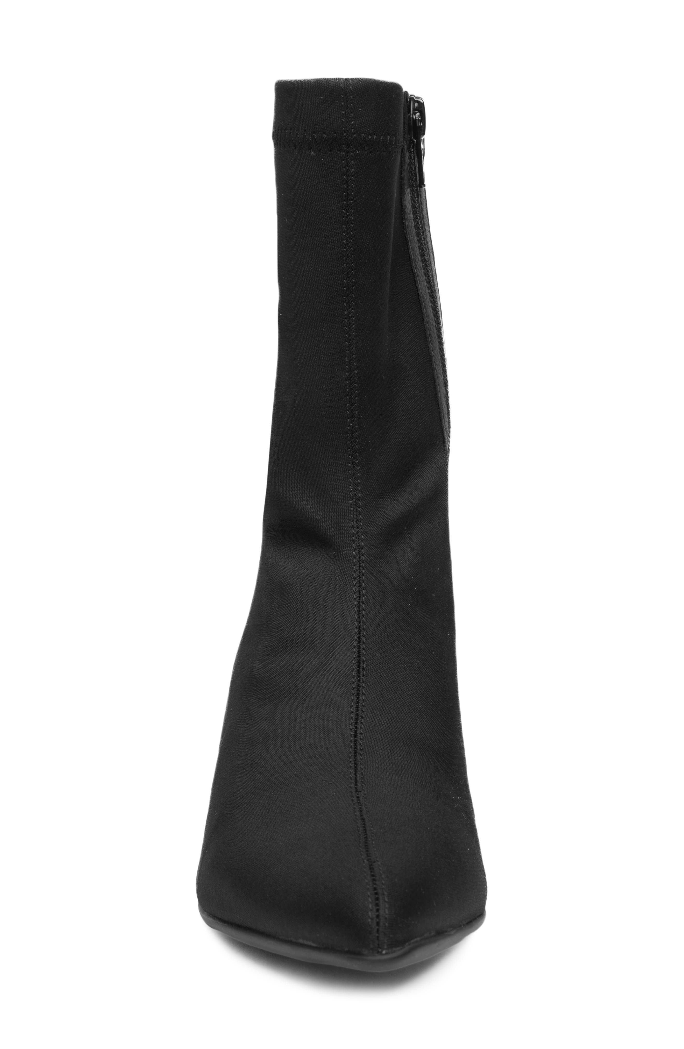 Arbor Pointed Toe Bootie, Alternate, color, BLACK