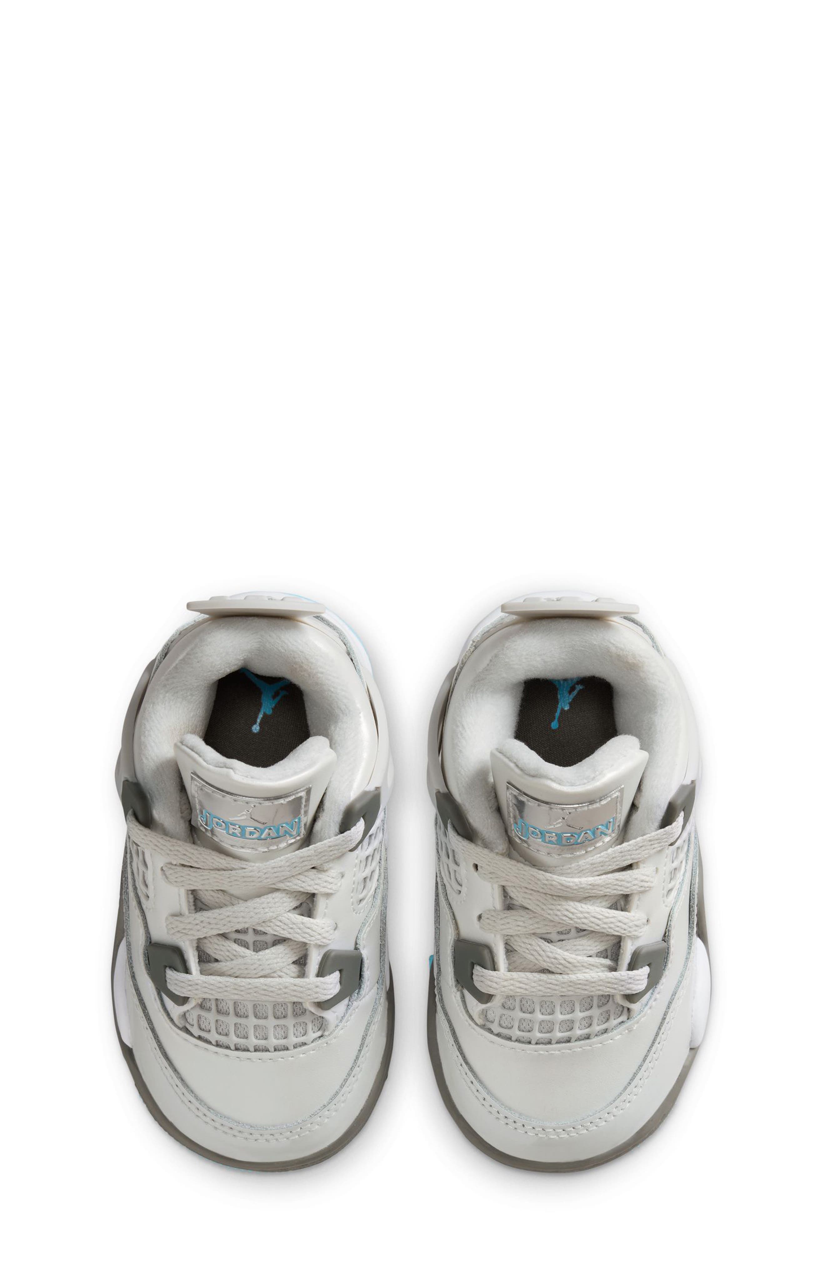 Jordan Air Jordan 4 Retro Basketball Sneaker, Alternate, color, Photon Dust/ Blue Chill