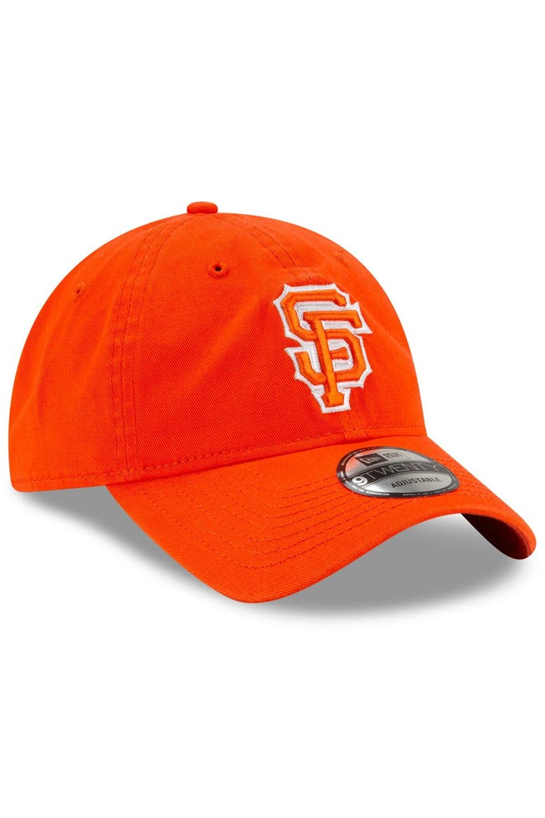 Men's New Era Orange San Francisco Giants 2021 City Connect 9TWENTY Adjustable Hat, Alternate, color, Orange