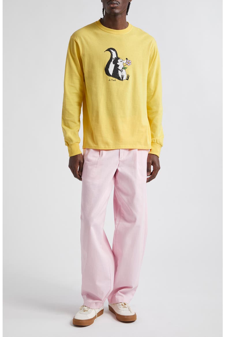Noah Double Pleat Twill Pants (Men) | Nordstrom
