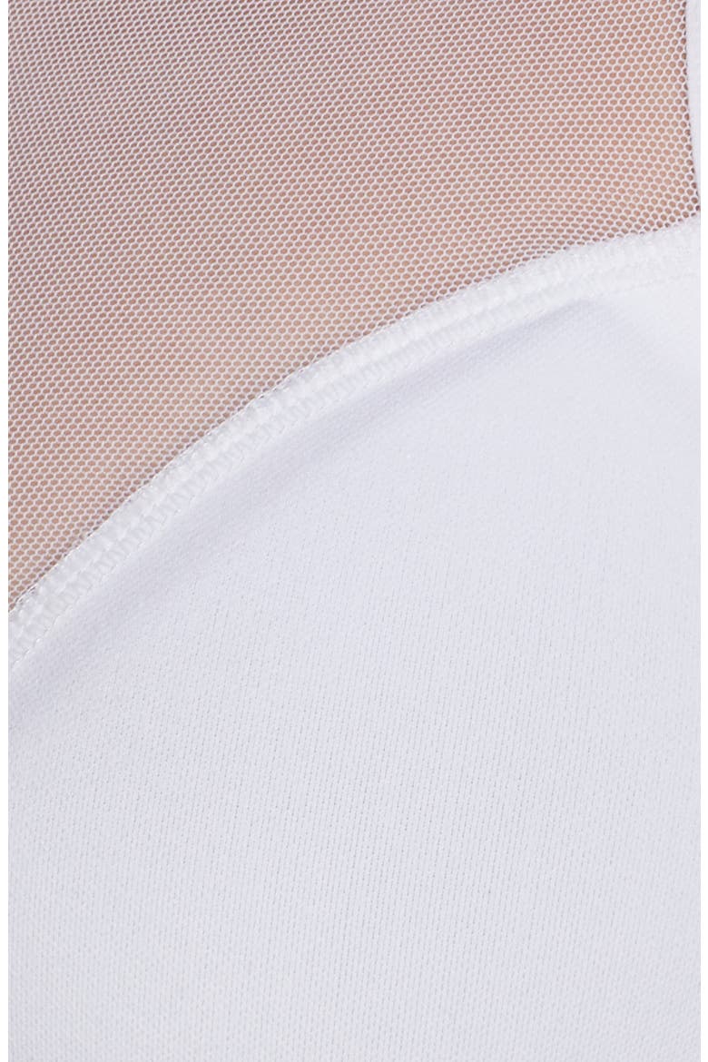 In the Lead Sports Bra, Alternate, color, WHITE
