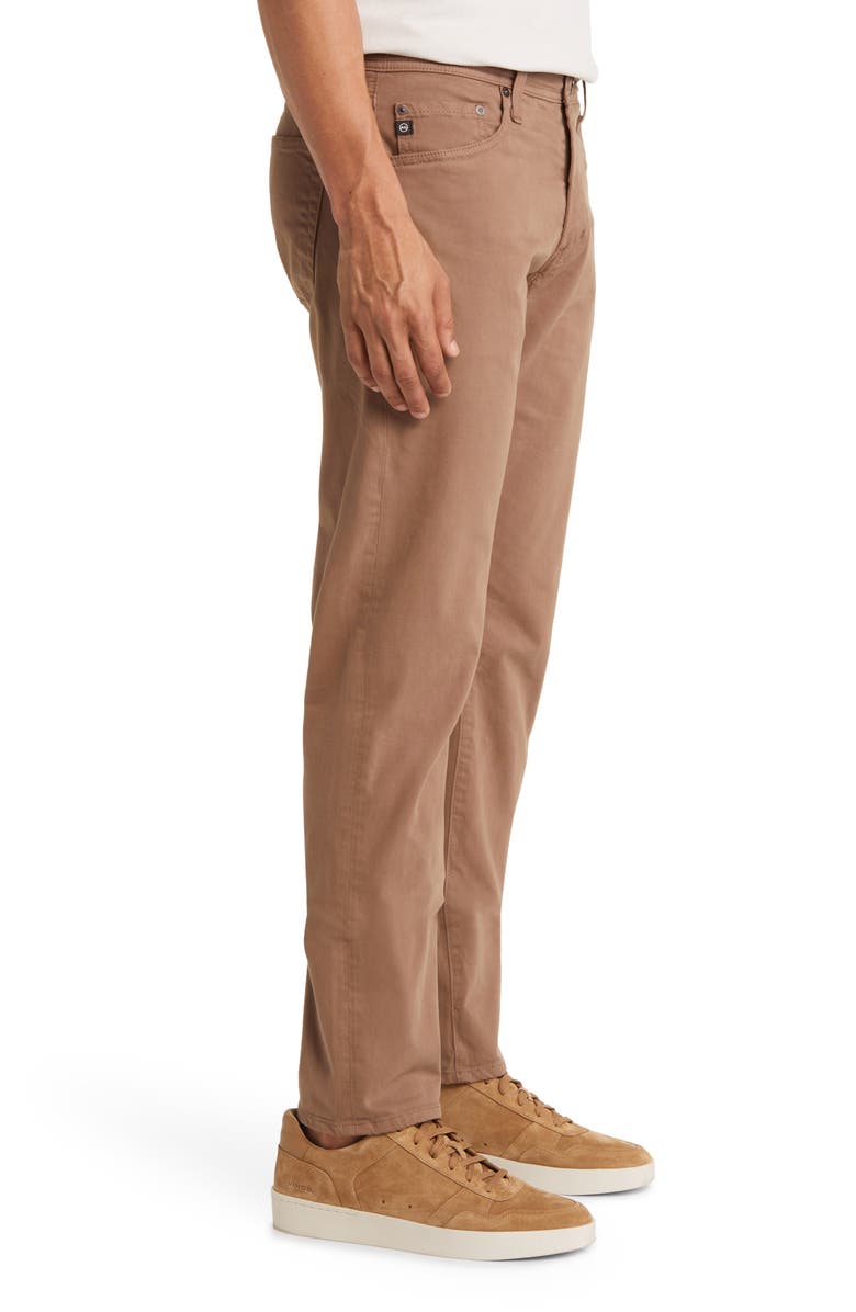 AG Tellis Sueded Stretch Sateen Slim Leg Pants, Alternate, color, Maple Shadow