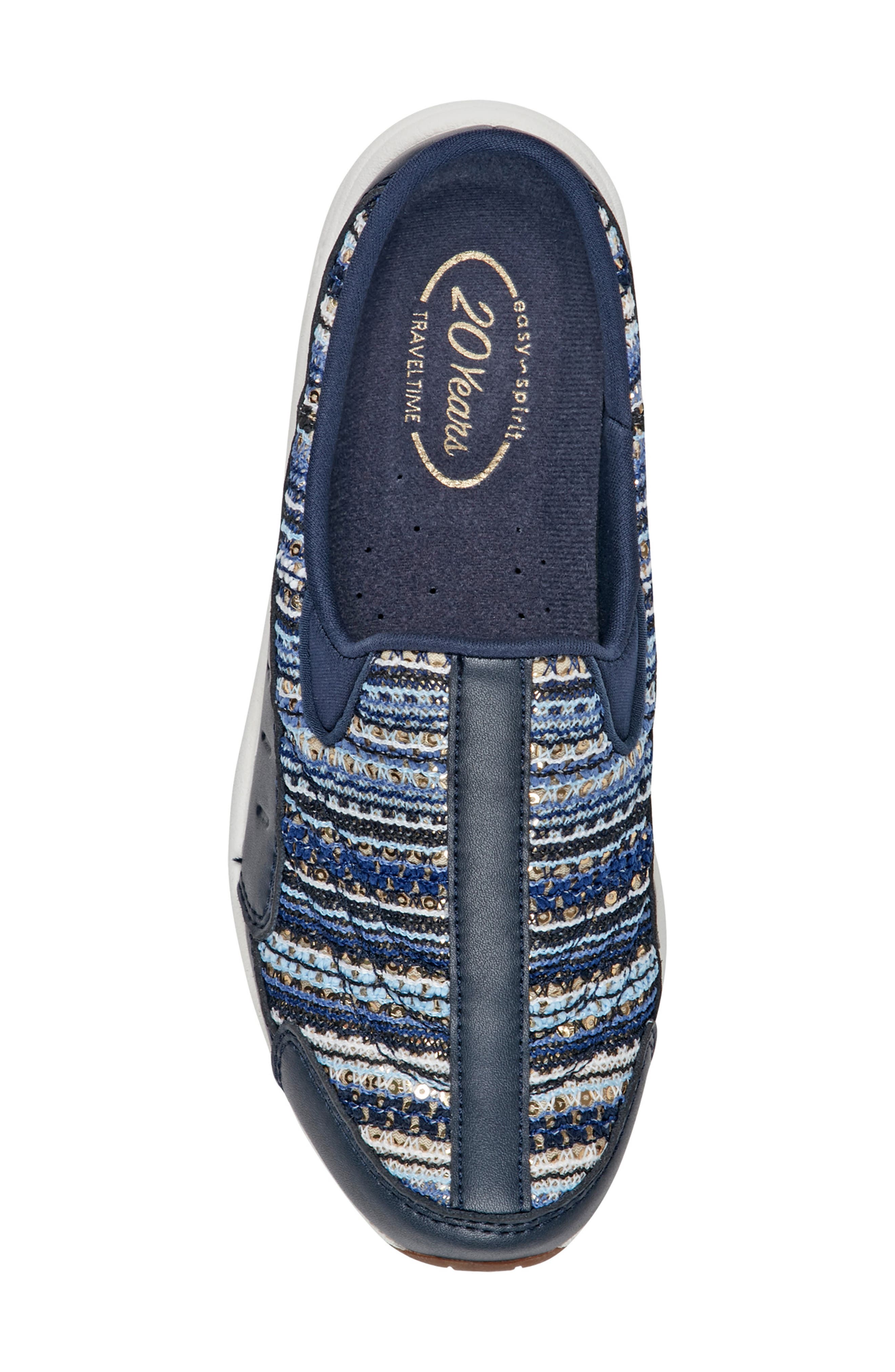 Easy Spirit Traveltime Slip-On Sneaker - Multiple Widths Available, Alternate, color, Dark Blue