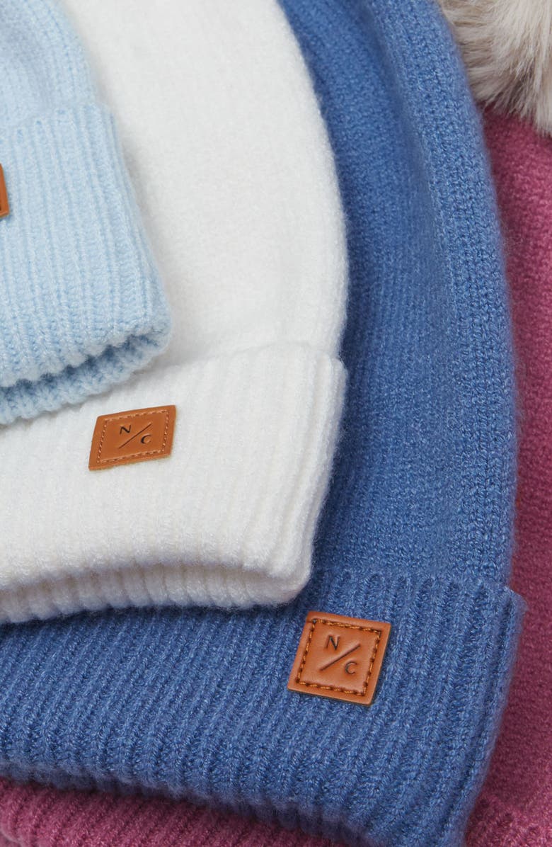 Northern Classics Knit Winter Hat with Knit Pom, Alternate, color, Mountain Blue