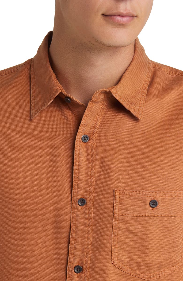 Treasure & Bond Trim Fit Solid Lyocell Button-Up Shirt, Alternate, color, 